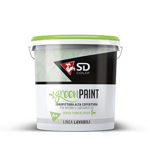 packaging sd color secchio green paint