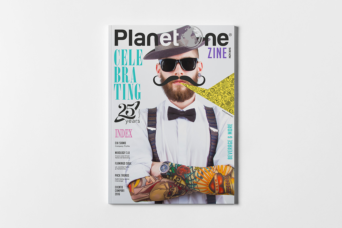 magazine copertina planetone
