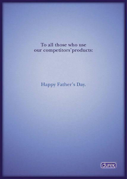 durex father's day ad headline