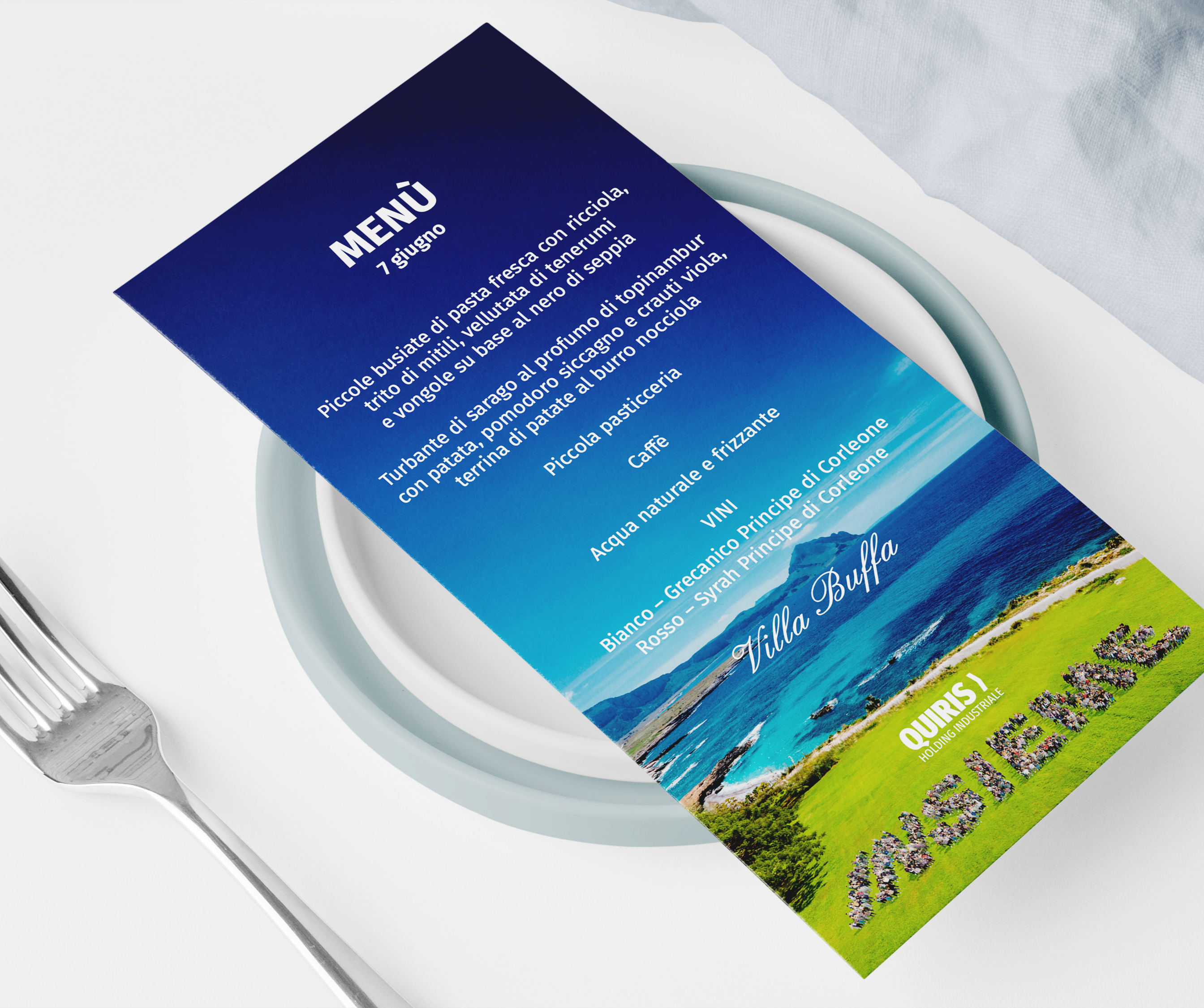 menu evento "insieme"