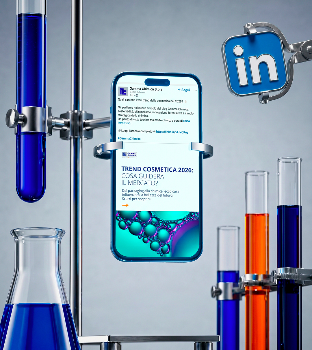 Gamma Chimica facebook gestione social